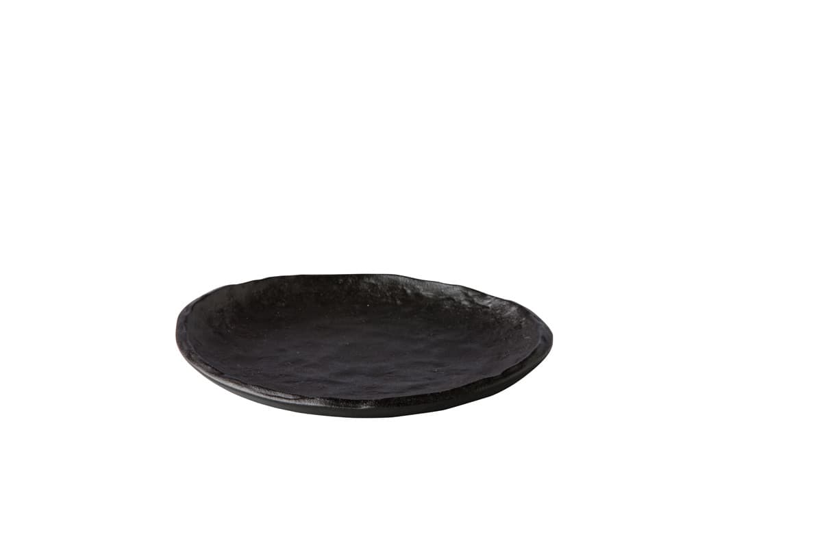 Oyster tányér, fekete, 16 cm