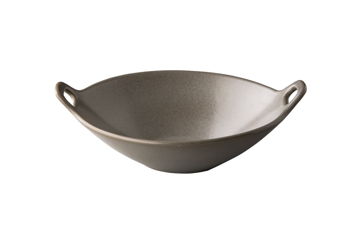 Woq tál, szürke, 23,5 cm