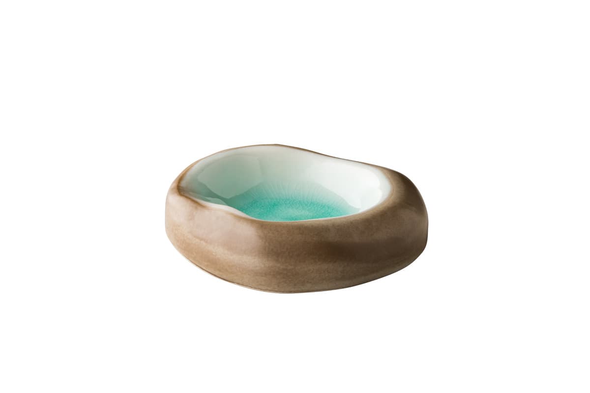 Blue Lagoon magas tányér, 17,5 cm