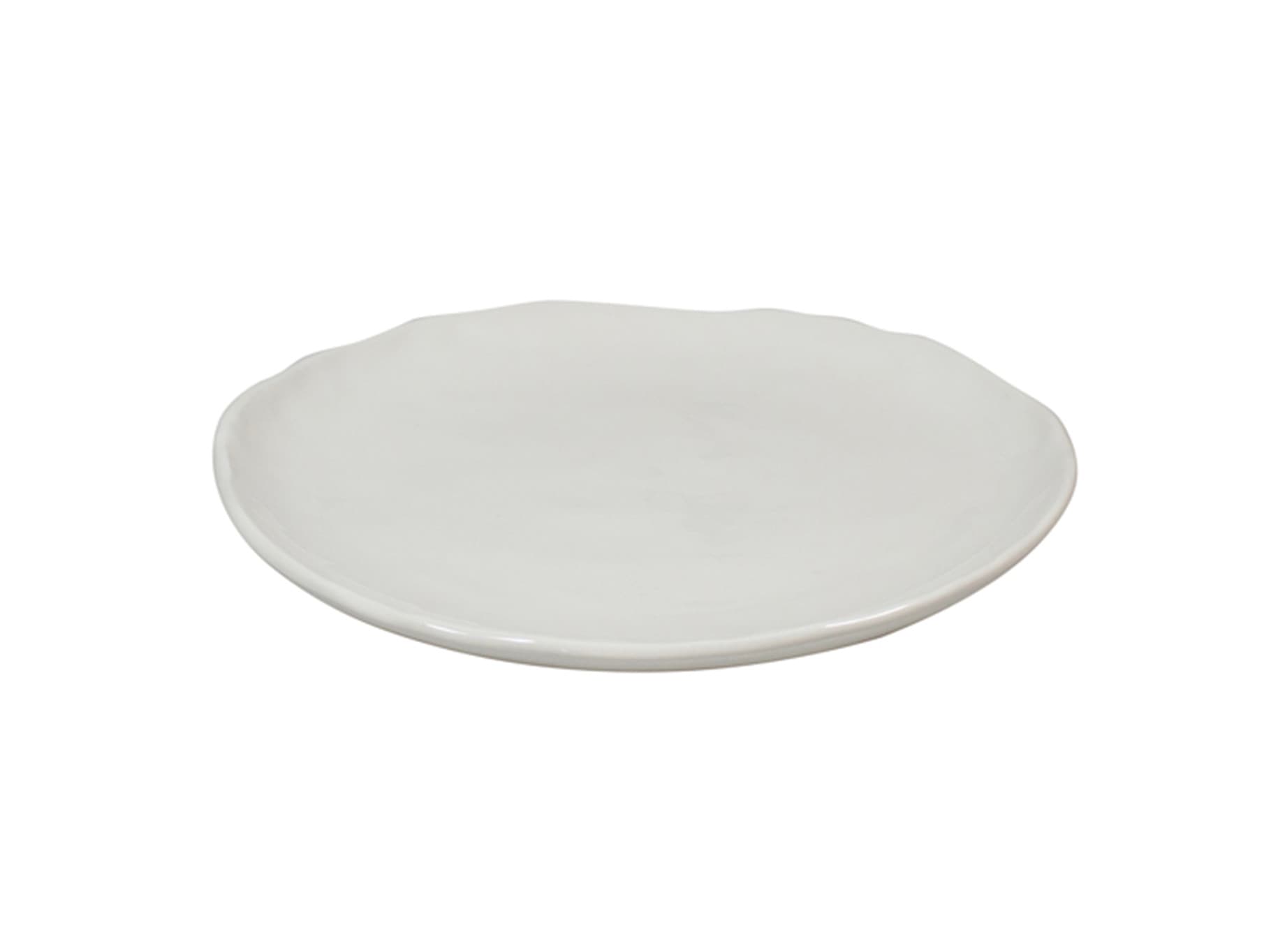 Oyster tányér, fehér, 21 cm