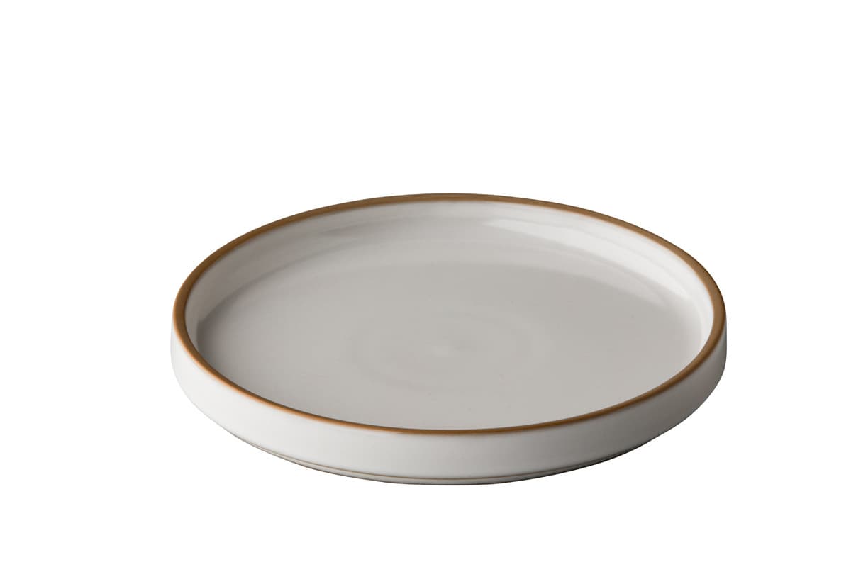Japan alacsony tányér, fehér, 23 cm