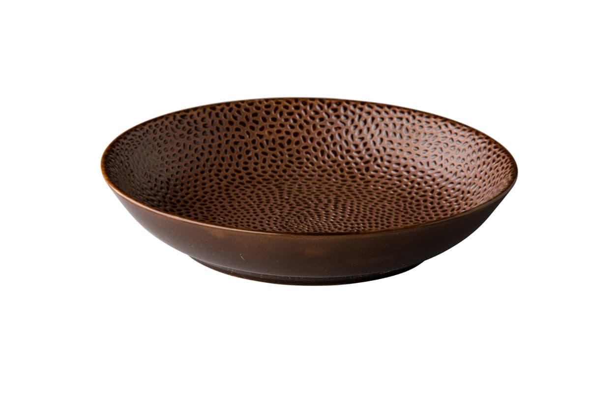 Leopard coupe tésztás tányér, 21 cm
