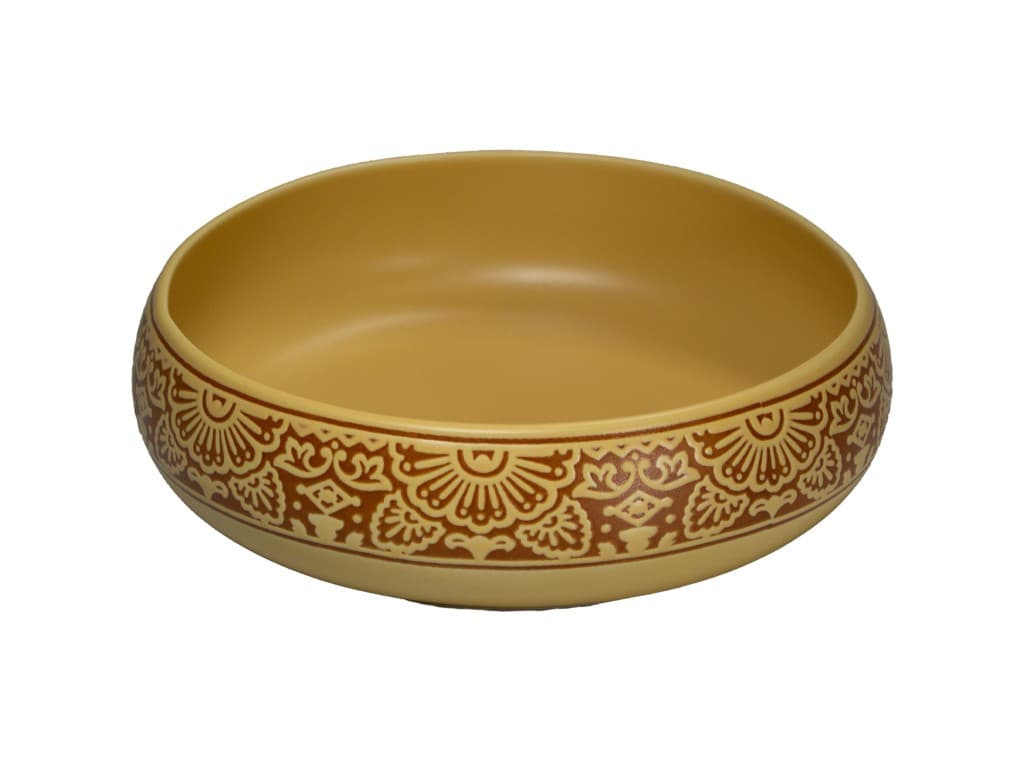 Barcelona tál, okker, 17 cm, 750 ml