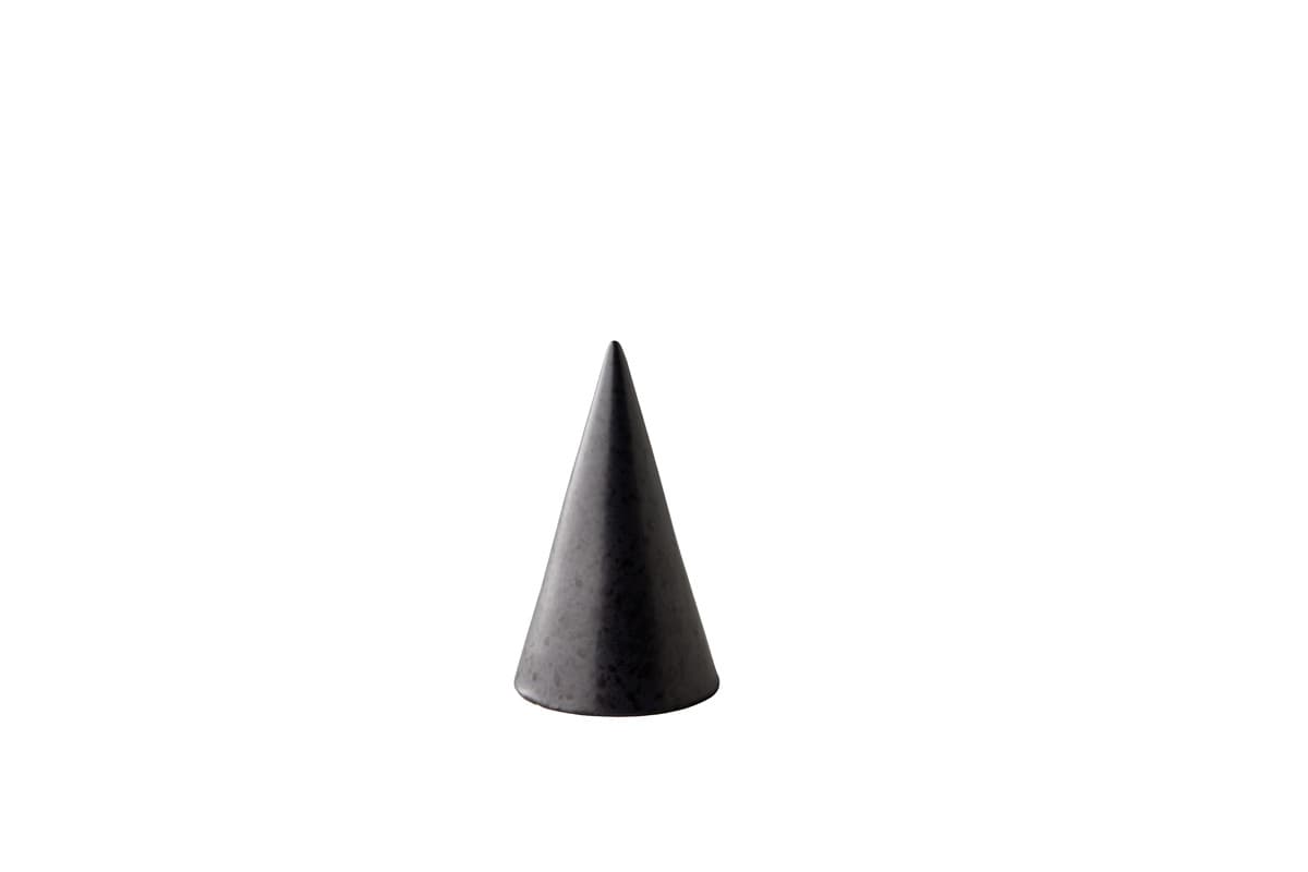Shapes piramis, fekete, 6,2 x 10,5 cm