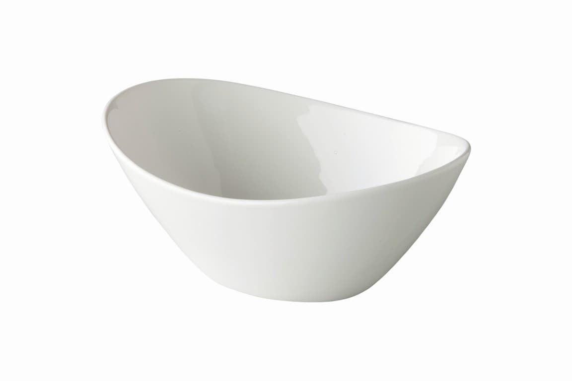 Q Fine China ovális tál, 16 x 11,5 cm