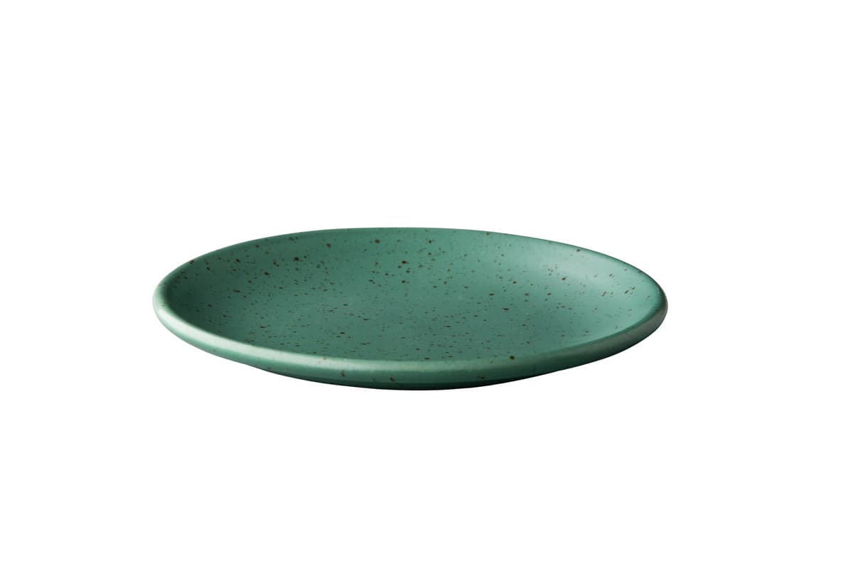 Tinto tányér, matt zöld, 15 cm