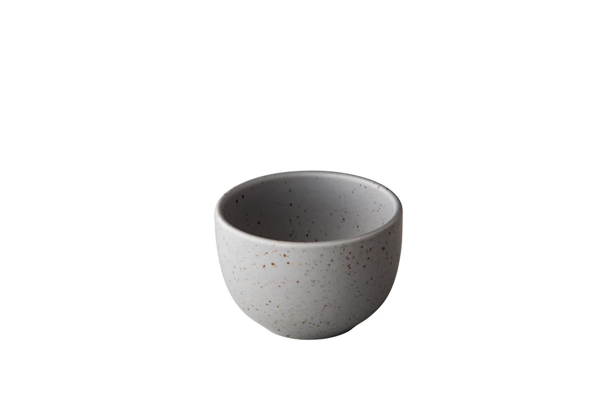 Tinto tál, matt szürke, 9 cm