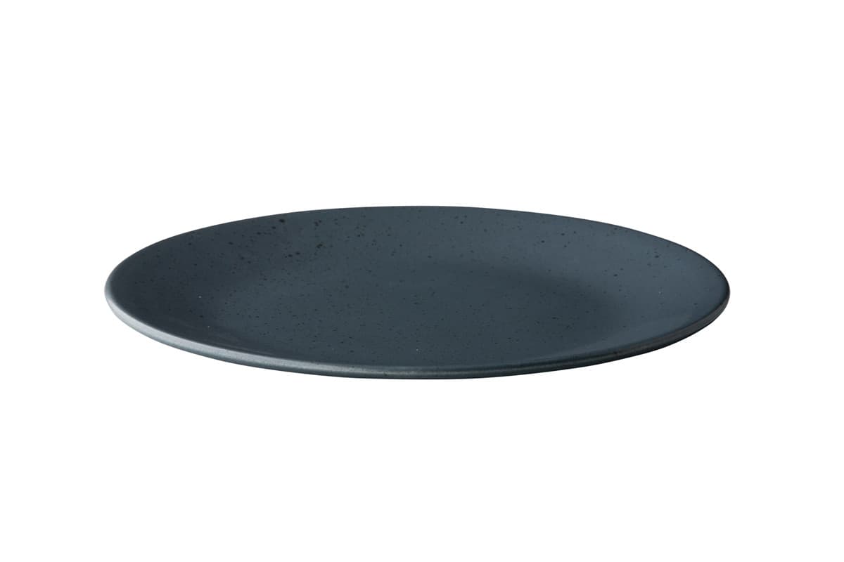 Tinto matt tányér, sötét szürke, 28 cm