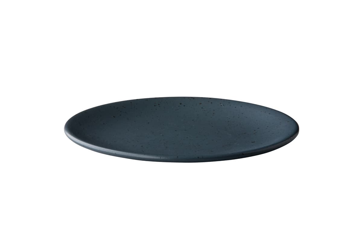 Tinto matt tányér, sötét szürke, 22,8 cm