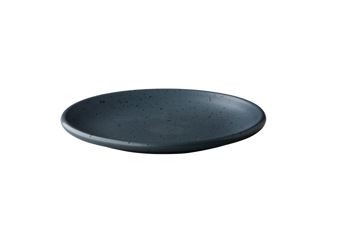 Tinto matt tányér, sötét szürke, 15 cm