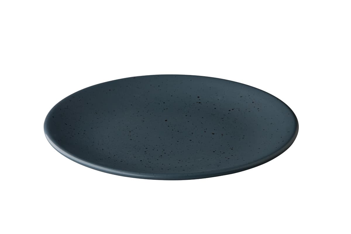 Tinto matt tányér, sötét szürke, 30 cm