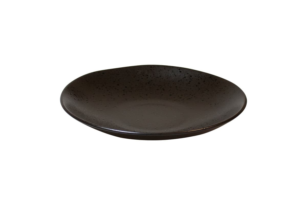 Black Speckle coupe mélytányér, 26,5 cm