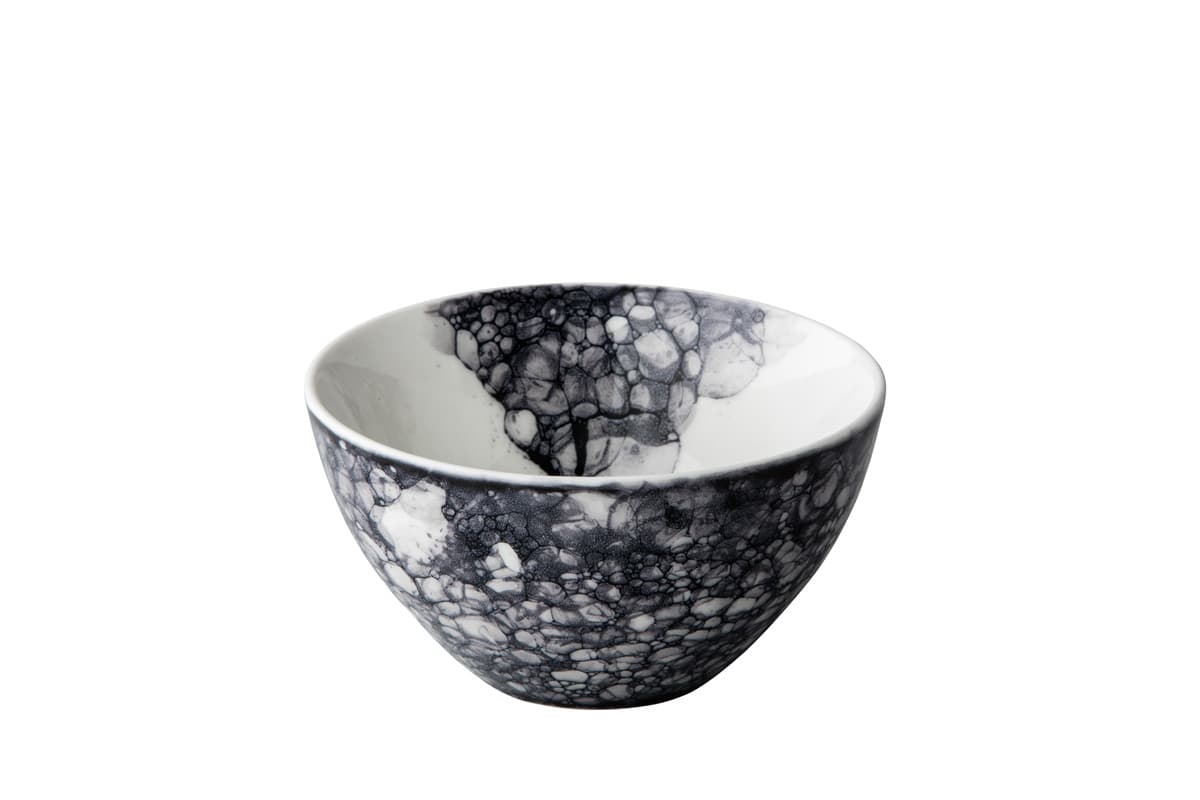 Bubble tál, fekete, 15 cm