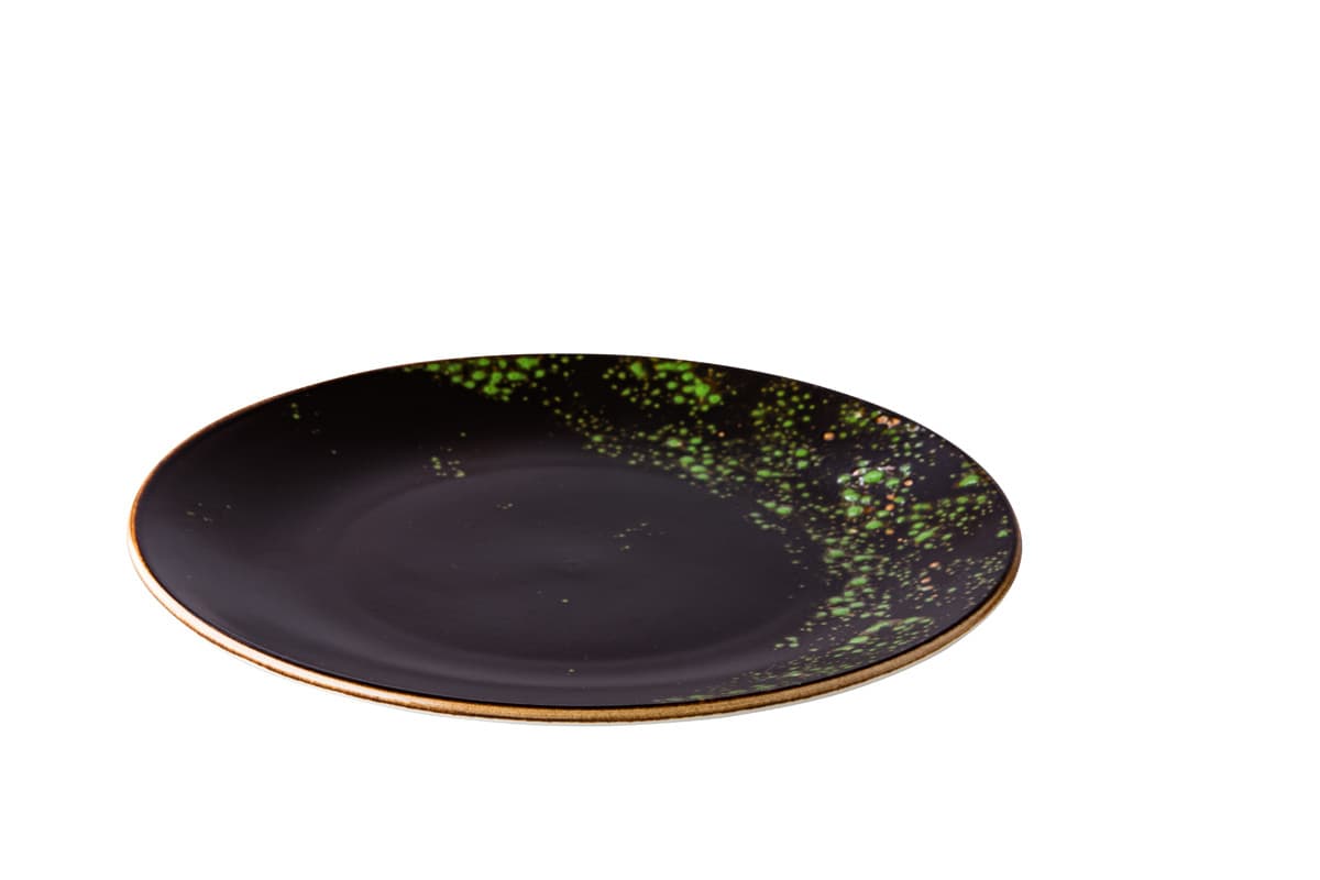 Amazon 'Jungle coupe tányér, zöld, 27,5 cm