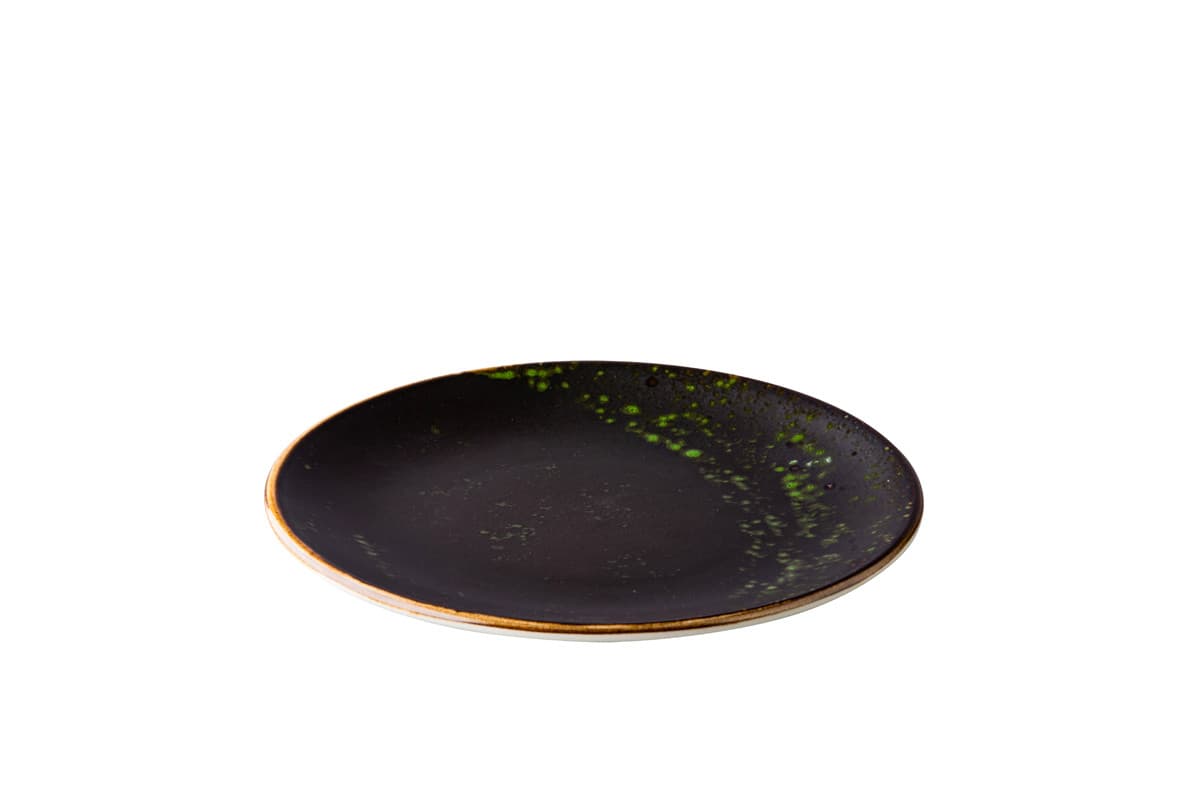 Amazon 'Jungle coupe tányér, zöld, 20 cm