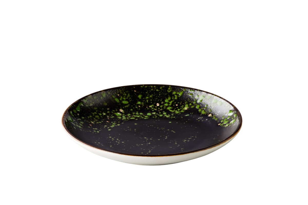 Amazon 'Jungle mély coupe tányér, zöld, 23,5 cm