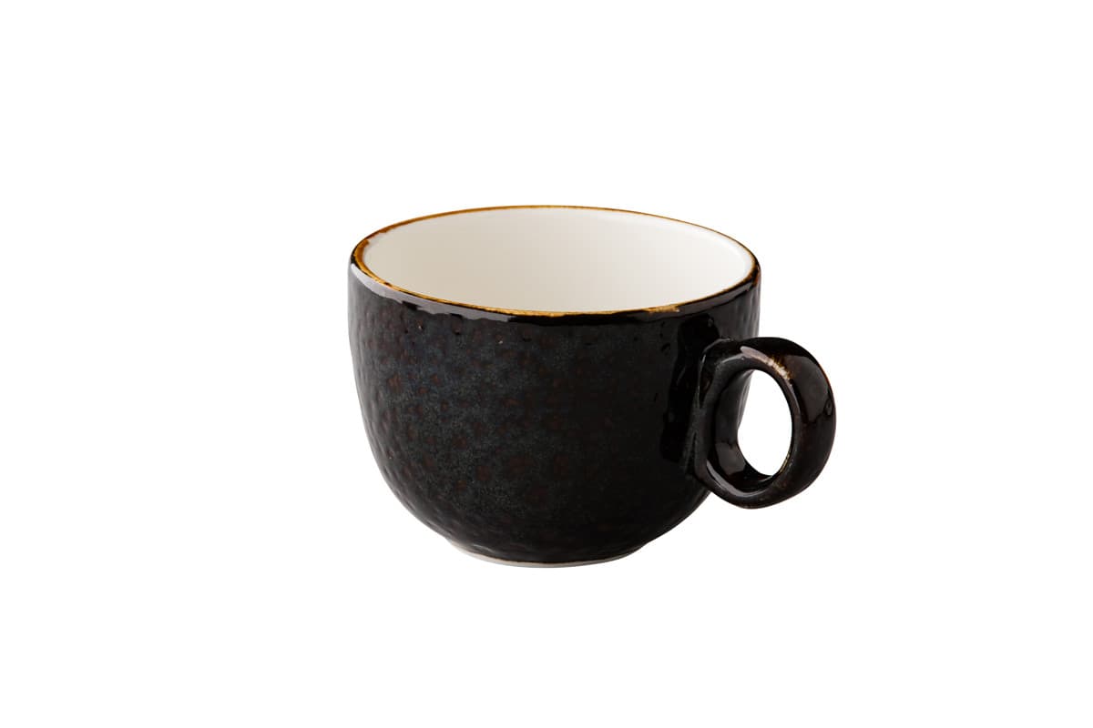 Jersey rakásolható latte kávéscsésze, barna, Ø 10 cm, 350 ml