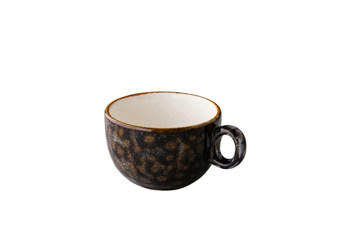 Jersey rakásolható cappuccinós csésze, barna, Ø 8,5 cm, 200 ml