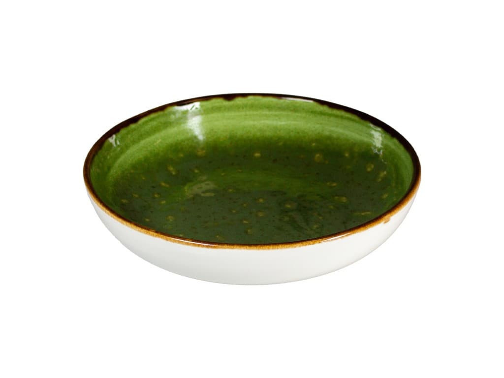 Jersey tál, zöld, 17 x 4 cm, 460 ml