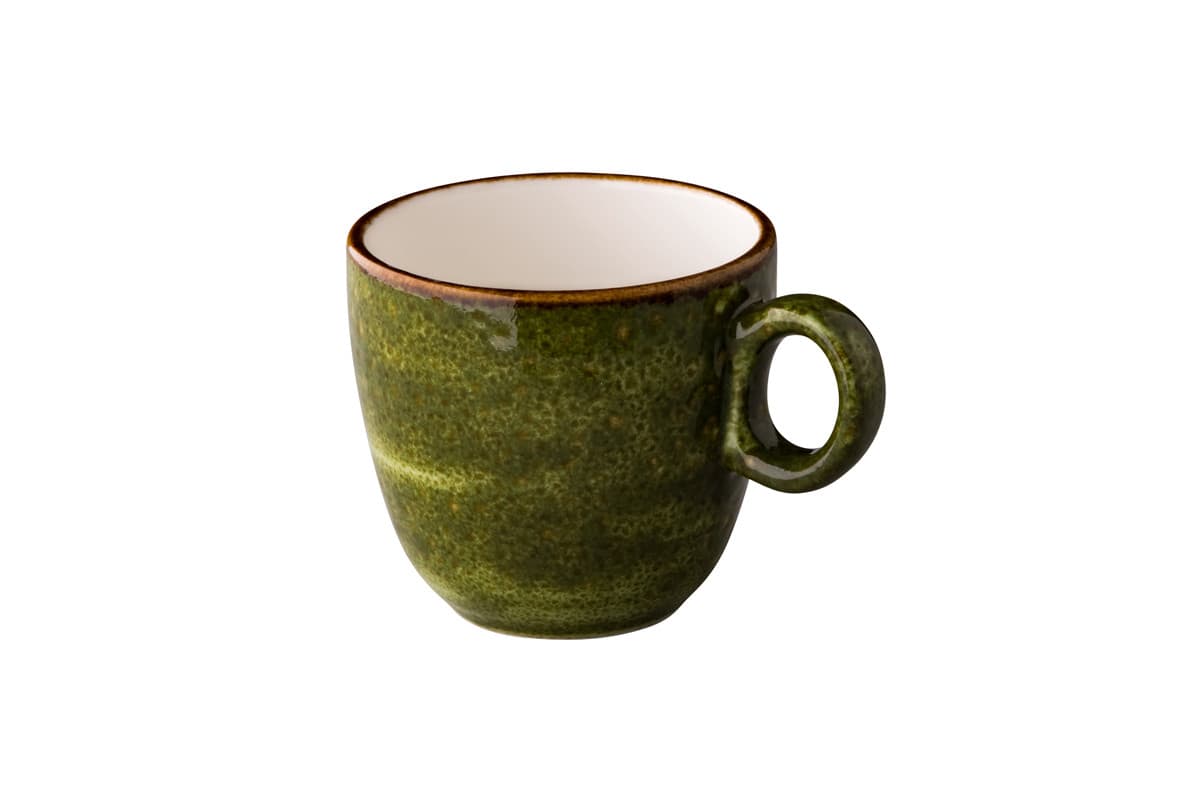 Jersey bögre, zöld, Ø 9 cm, 300 ml
