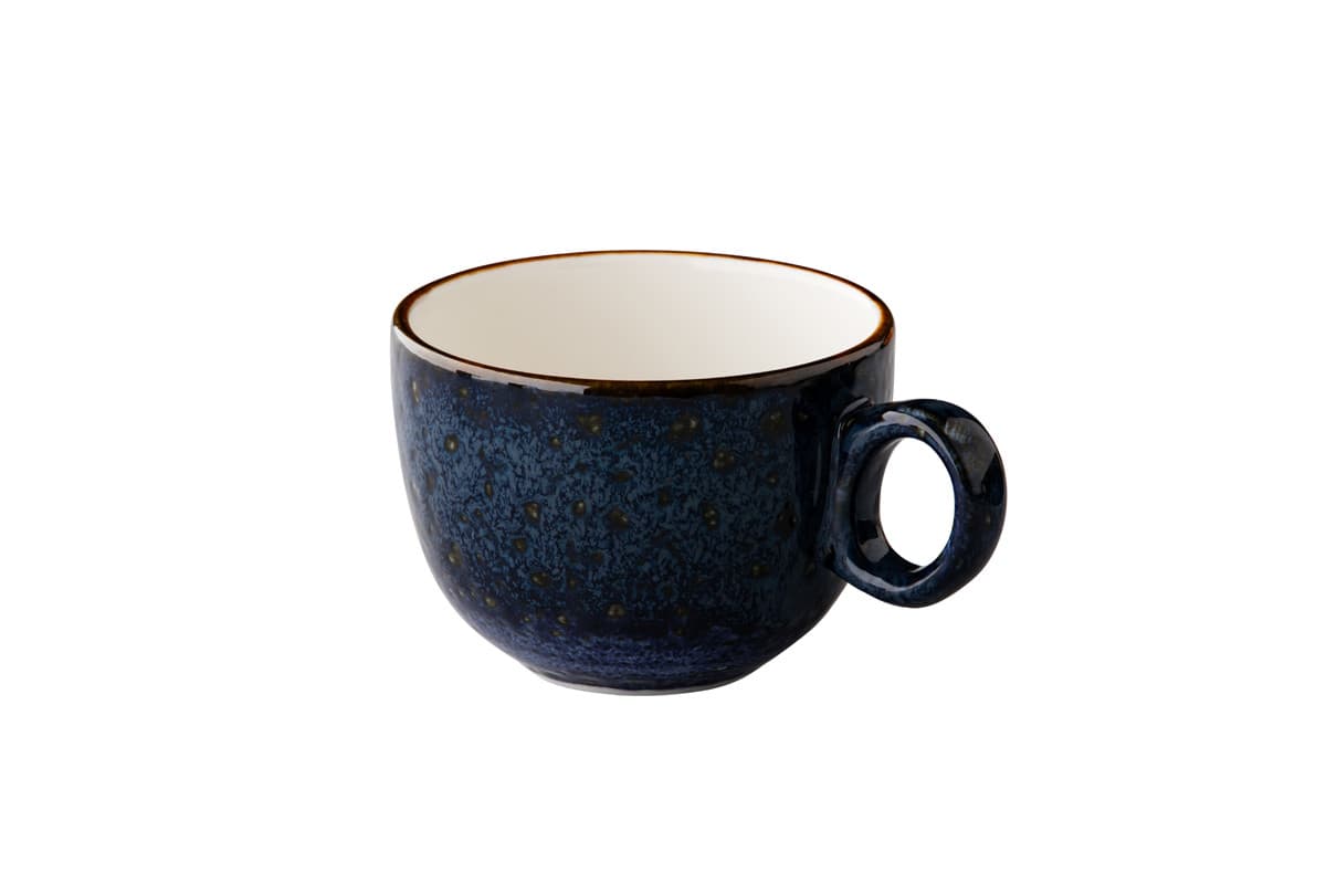 Jersey rakásolható latte kávéscsésze, kék, Ø 10 cm, 350 ml