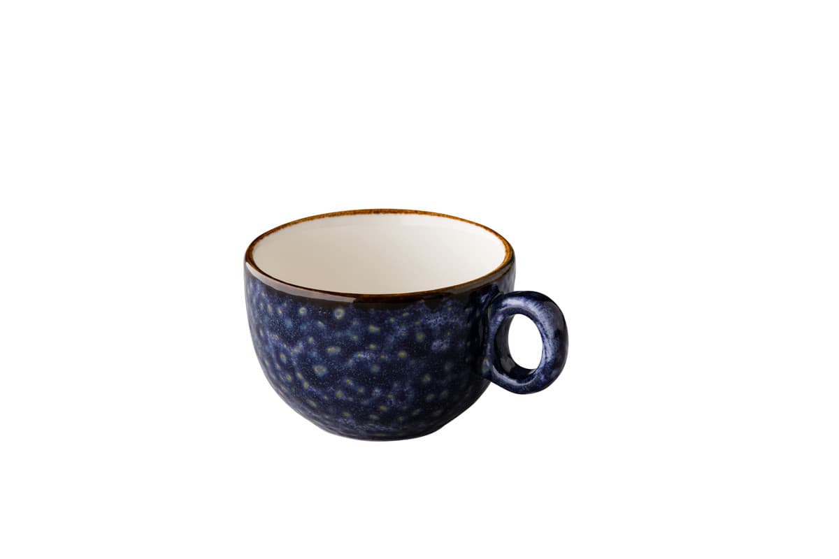 Jersey rakásolható cappuccinós csésze, kék, Ø 8,5 cm, 200 ml