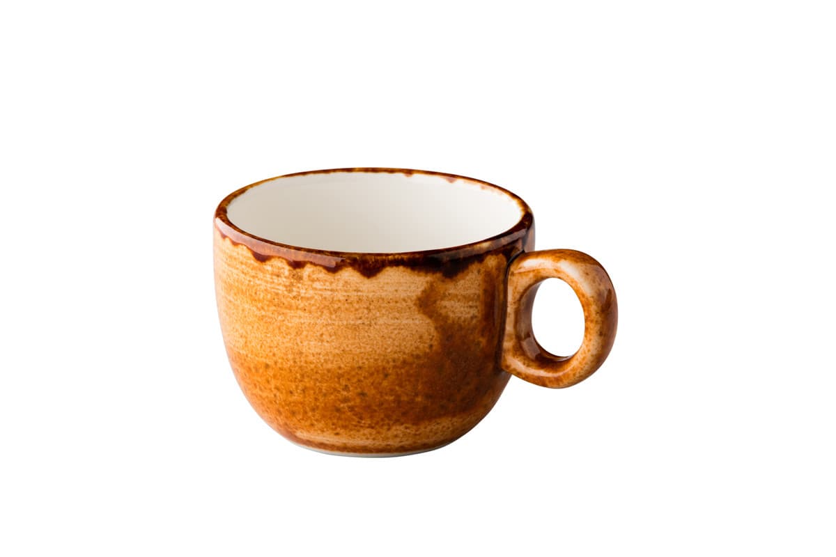 Jersey rakásolható coffe csésze, narancs, Ø 7,5 cm, 160 ml