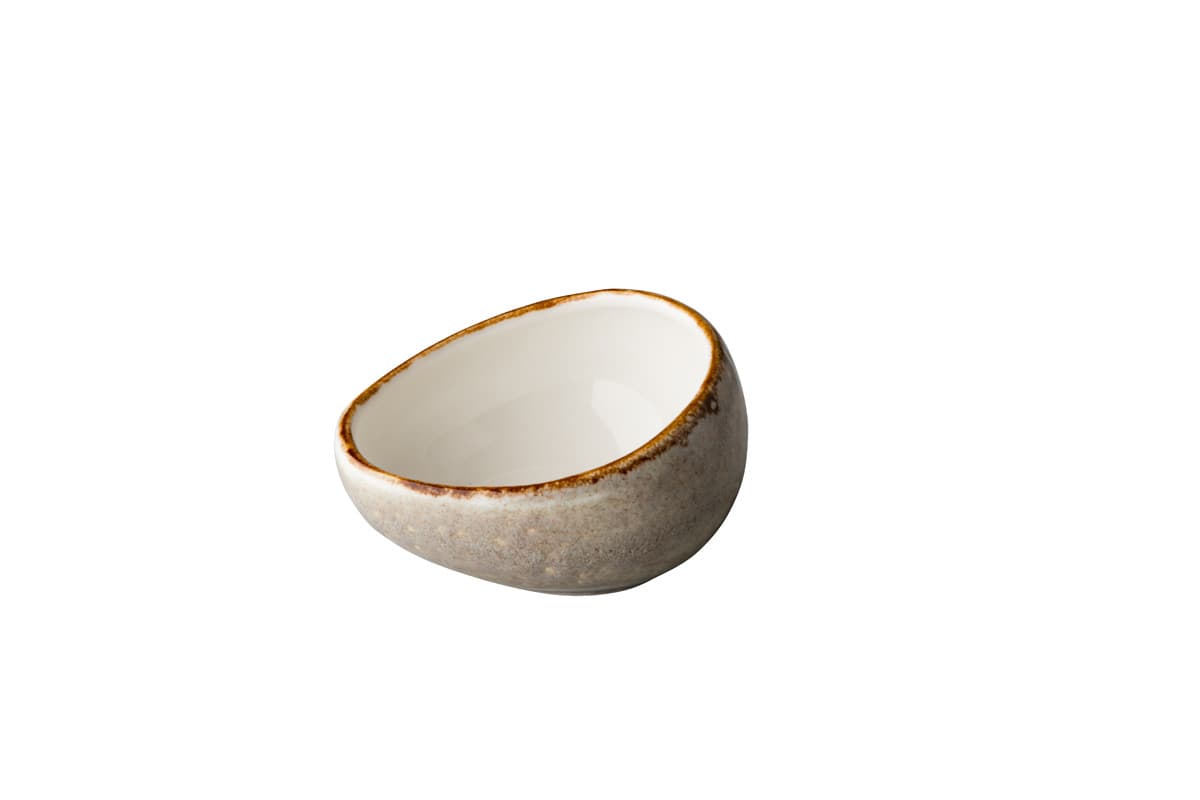 Jersey szószos tálka, szürke, 9 cm