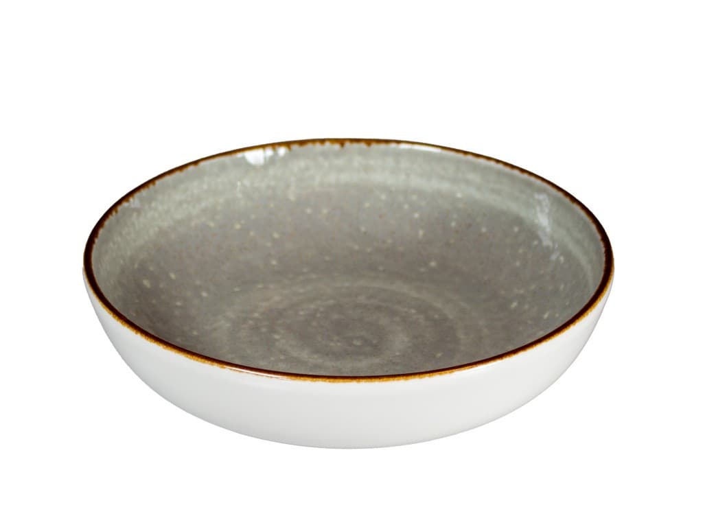 Jersey tál, szürke, 19 x 5 cm, 680 ml