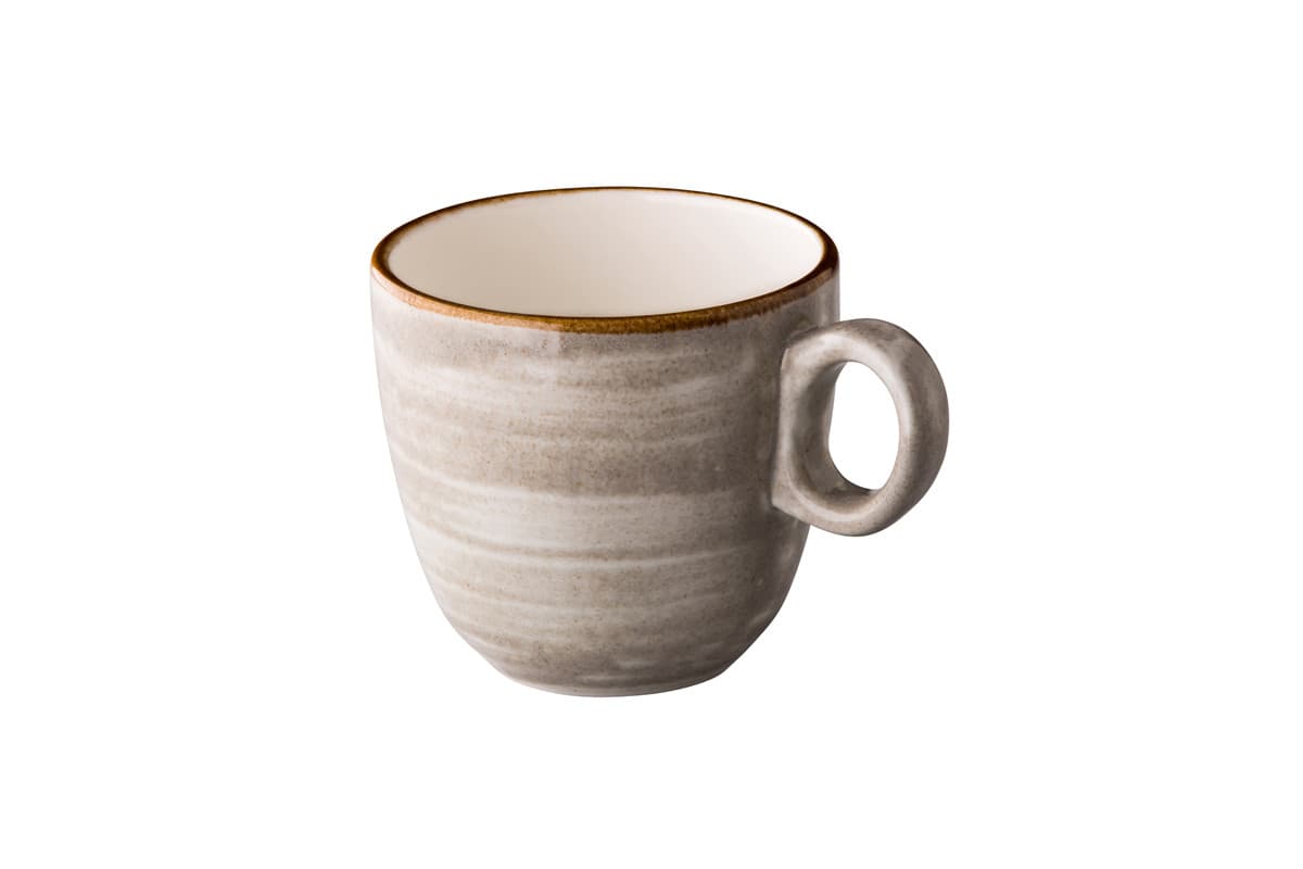 Jersey bögre, szürke, Ø 9 cm, 300 ml