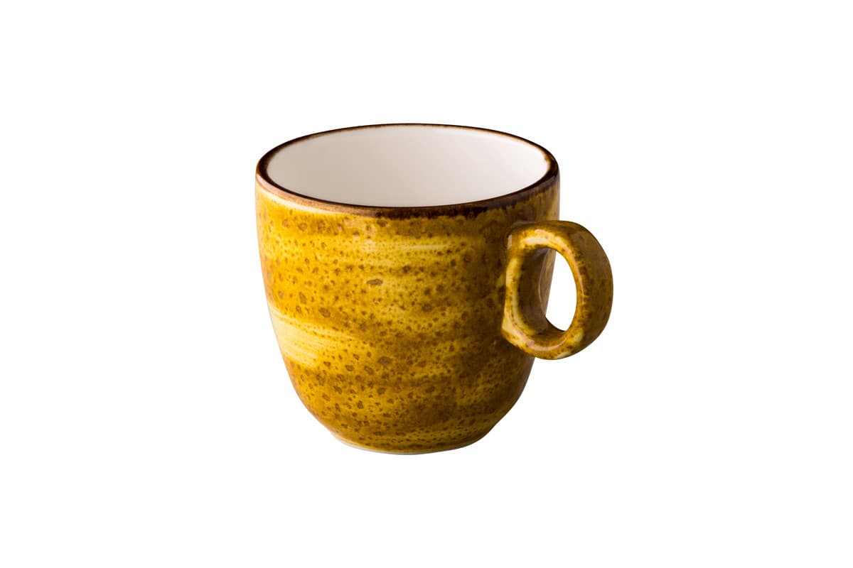 Jersey bögre, sárga, Ø 9 cm, 300 ml