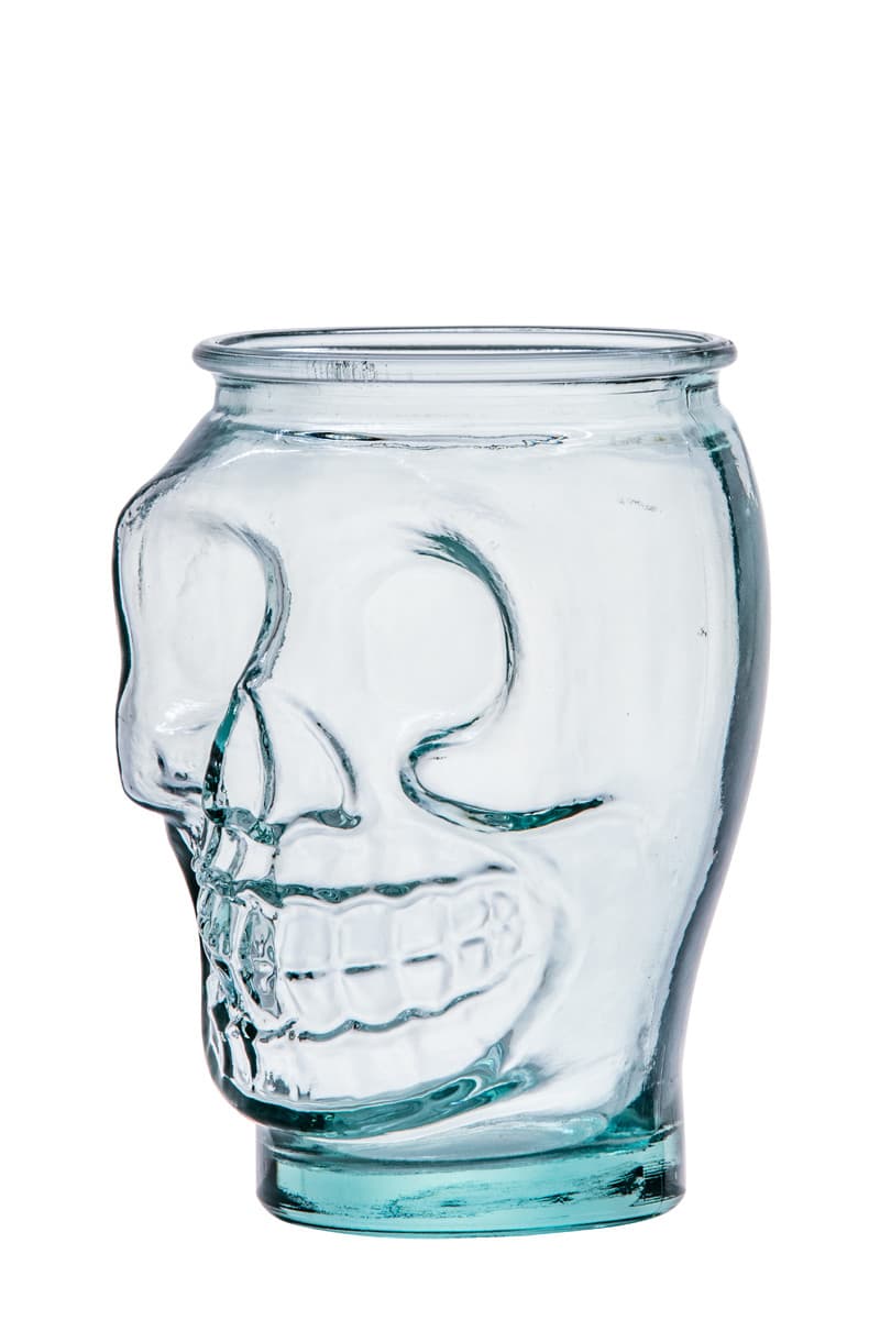 Happy Skull koktélpohár, Ø 9,7 cm, 450 ml