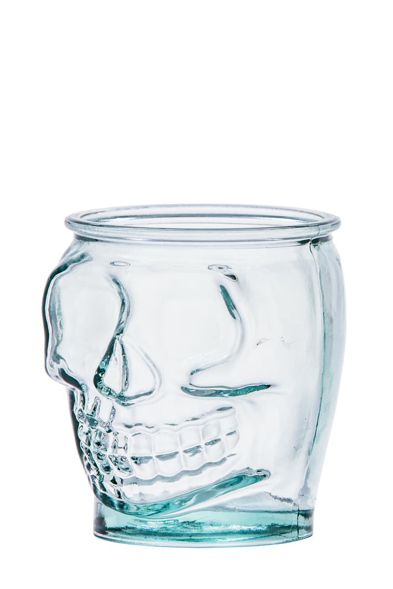 Happy Skull koktélpohár, Ø 9,8 cm, 400 ml