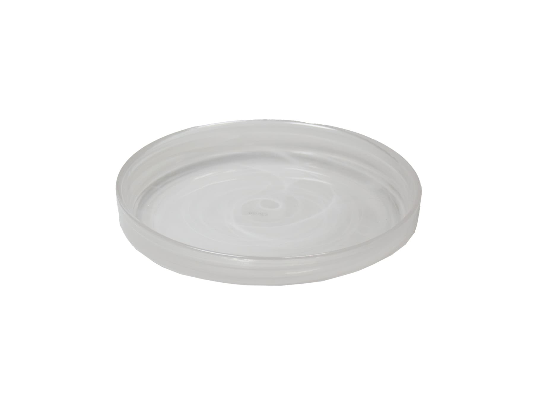 Swirl rakásolható tányér magasított peremmel, fehér, 16,2 cm