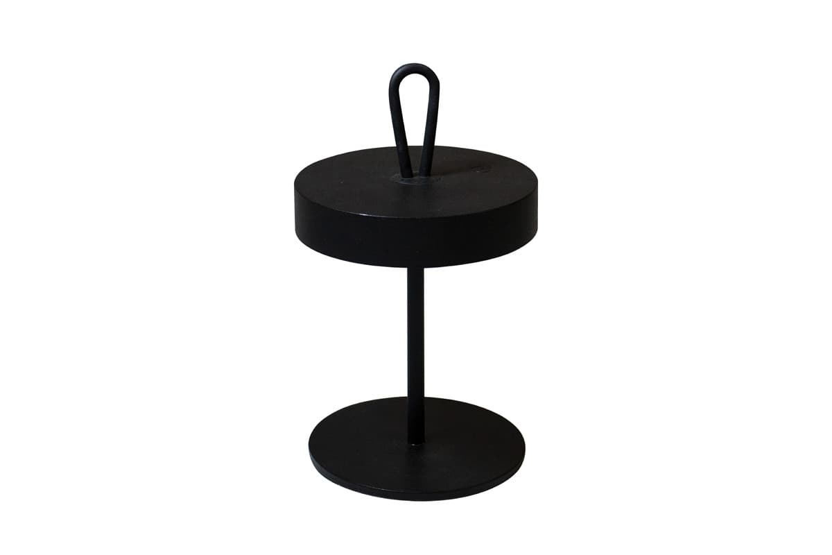 Stockholm asztali lámpa, fekete, Ø 12,8 cm