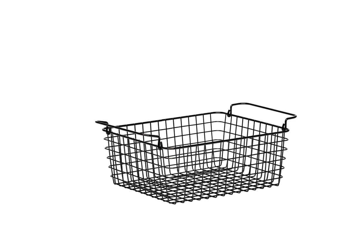 Drót bemutató kosár GN1/2, fekete