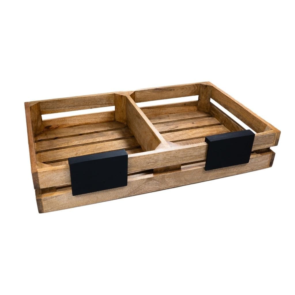 Büfé rekesz divider mangófa, 56 x 35 x 10 cm